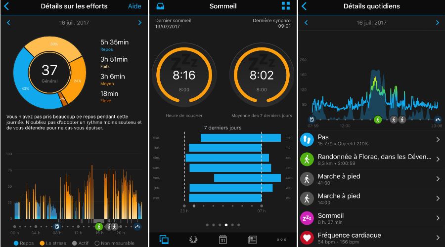 test-garmin-vivosmart3-sommeil