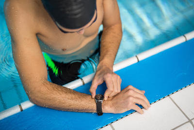 NOKIA STEEL HR natation