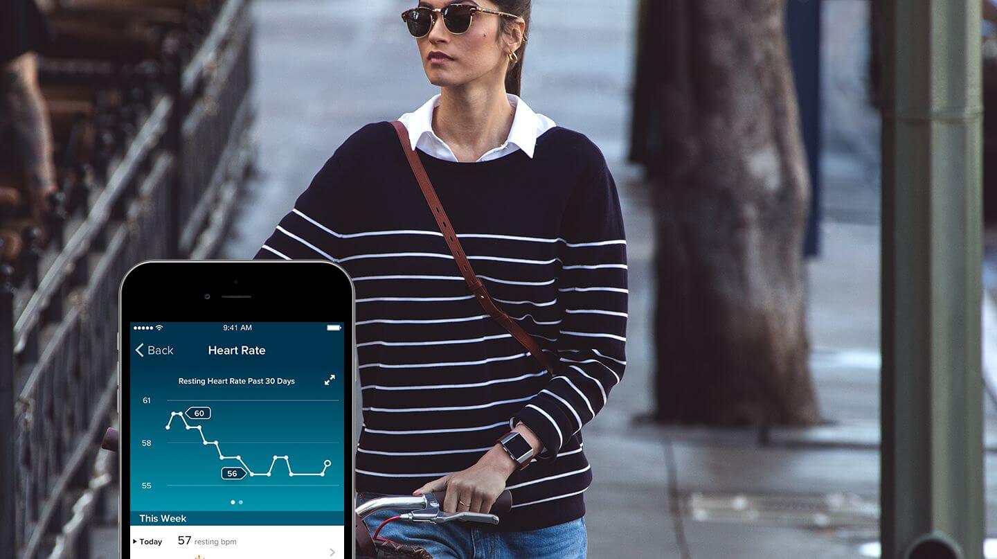suivi frequence cardiaque fitbit ionic